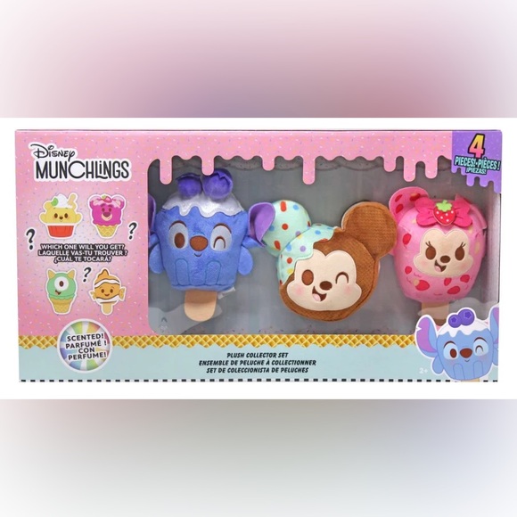 Disney Other - Disney Munchlings Mini Plush Collector Set